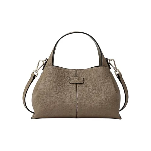 FION Коровья кожа Одно плечо Сумка Обычный Женский Серый