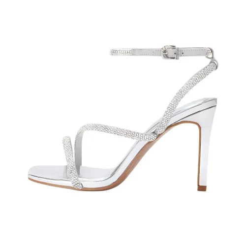 Kurt Geiger London Paparazzi one Ремень Сандалии 9cm Женские Серебряные