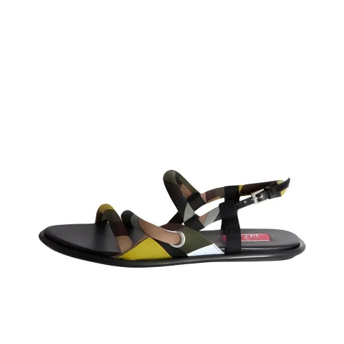 EMILIO PUCCI Lee One Ремешок Сандалии Женские Хаки Зеленый