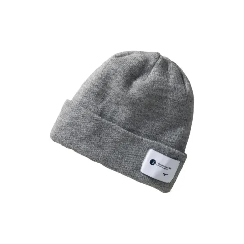 Mizuno Акриловые Шапки-бини Унисекс Серый