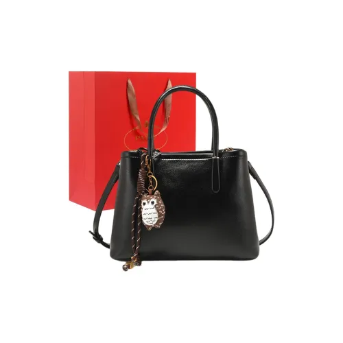 PAYOT Microfiber Synthetic Leather Bag One Shoulder Crossbody Bag Regular Women's Black