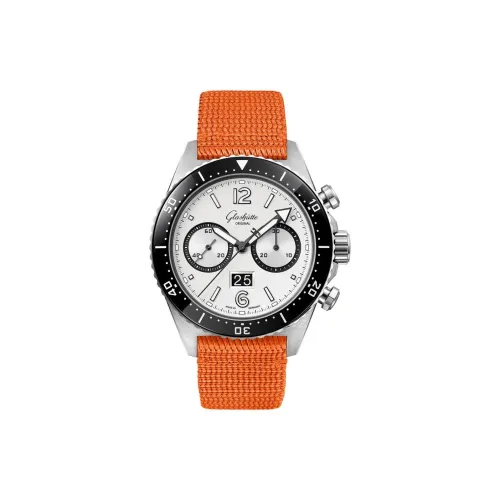 GLASHUTTE ORIGINAL Seaq Collection Автоматический Механический Механизм Мужские Часы Часы 43,2 мм Белый Циферблат