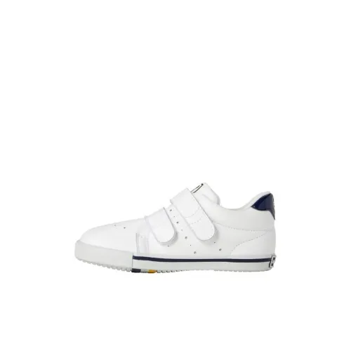 MIKI HOUSE Водонепроницаемая и дышащая низкая обувь для малышей белого цвета для новорожденных и малышей