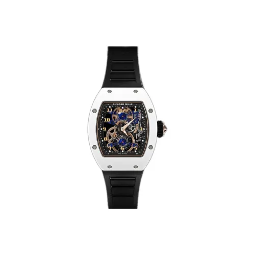 RICHARD MILLE Мужские часы с ручным заводом, механический, 49,8mm*38mm, с открытым механизмом