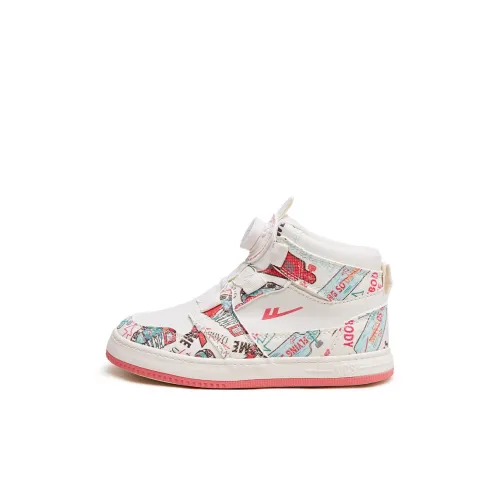 Warrior Детская повседневная обувь High Top Бежево-розовый Kids