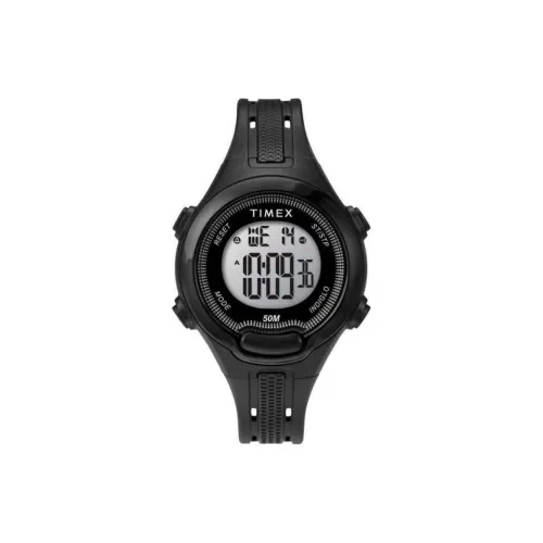 TIMEX Наручные часы Кварцевый механизм Смола Пластик Ремешок 38 мм Серый циферблат Унисекс