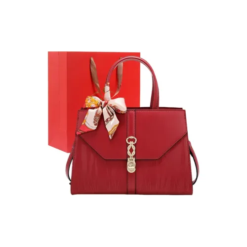 PAYOT Синтетическая кожа Сумка для свадьбы Сумка через плечо Сумка обычная Женская Бургунди