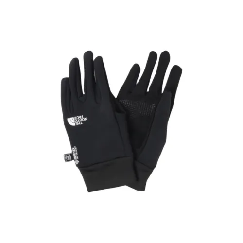 THE NORTH FACE Полиэстер Нейлон Полиуретан Синтетическая кожа Вязаные перчатки Мужские Черные