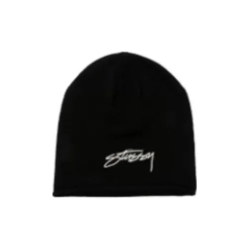 Stussy Вискоза Полиэстер Нейлон Шапки-бини Мужской Черный