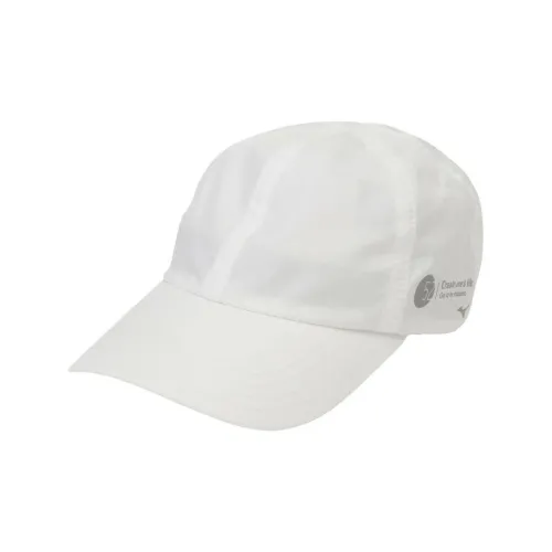 Mizuno Полиэстер Кепки Унисекс Белый