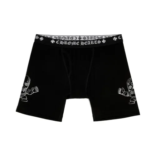 Chrome Hearts FW24 Boxers Мужской 1 Пачка Черный