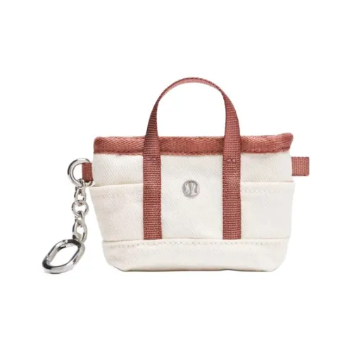 lululemon Хлопок Монета Кошелек Стандартный Унисекс Естественный Розовый