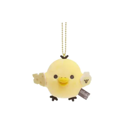 SAN X Пуш Курица Рилаккума Кукла Плюшевая Подвеска 6,5 см Высота