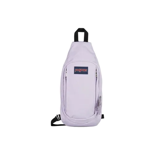 Jansport Полиэстер Сумка через плечо Женская Светло-фиолетовая