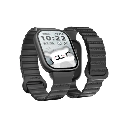 IBOANN Ремешок Xiaomi Красный Бежевый Совместимость Силиконовый Материал