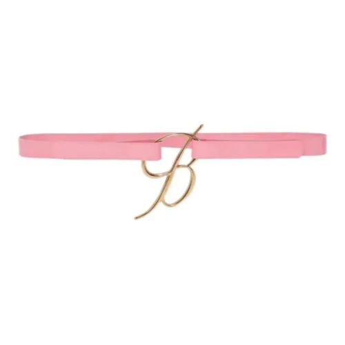 Blumarine Ремни из цинкового сплава кожа женский светло-розовый ширина 2 см