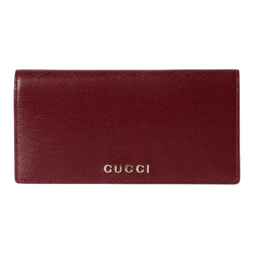 GUCCI Кожа Кошелек Женские Красный
