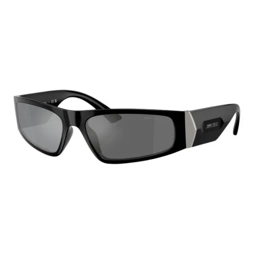 Jimmy Choo Injection OVAL SUNGLASSES Женские Черный