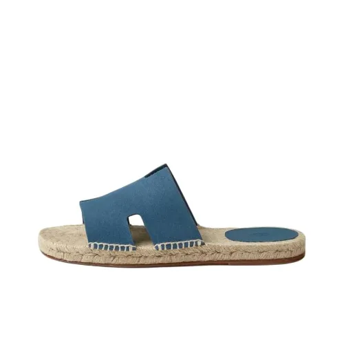 HERMES Antigua Слипоны Мужской Синий