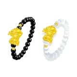 Золотое китайское благоприятное животное кольцо [парное]