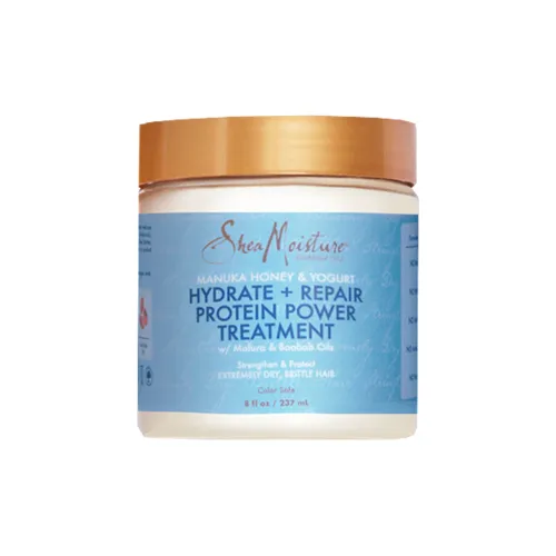 SHEA MOISTURE Маска для волос с медом Manuka йогуртом сглаживающая контролирующая пушистость увлажняющая успокаивающая для кожи головы 237 мл