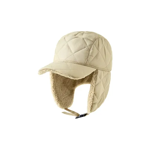 KENMO Нейлоновые шапки-ушанки унисекс черные