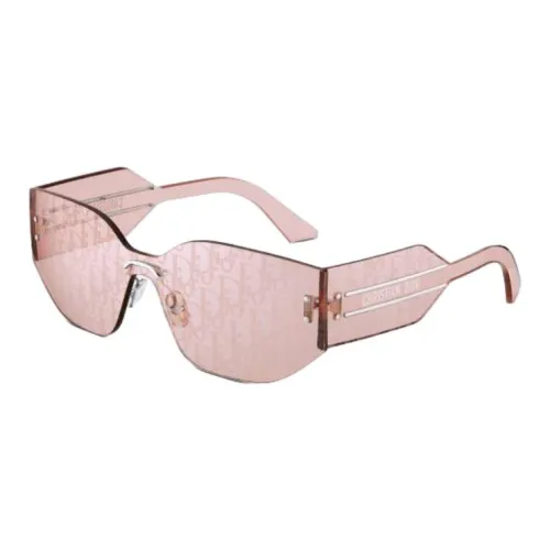 DIOR Пластик Нерегулярная форма Солнцезащитные очки Женские Розовый