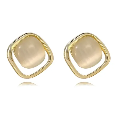 MUYAN Сплав Геометрический Квадратные Серьги-гвоздики Женские