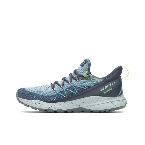 MERRELL Bravada 2 Slip-Resistant Abrasion-Resistant Low-Top Hiking Shoes Women's Marine Blue MERRELL Bravada 2 Противоскользящие Устойчивые к истиранию Низкие Кеды Походная обувь Женские Морской синий