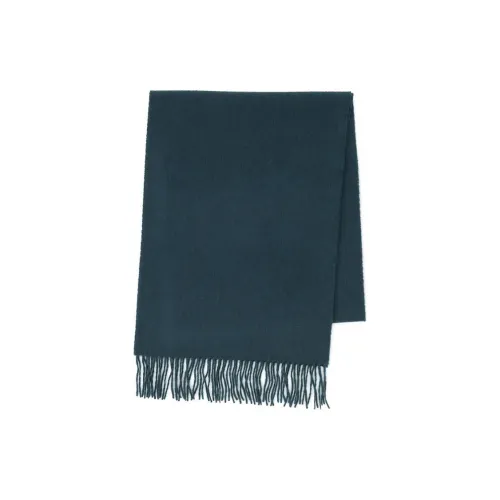 JOHNSTONS OF ELGIN Кашемир Вязаные Шарфы Женские Синий Красный