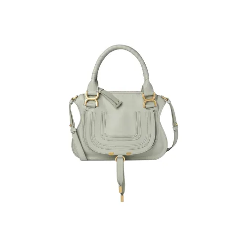 Chloe Marcie с рельефной телячьей кожей сумка через плечо маленькая сумка женская морской зеленый