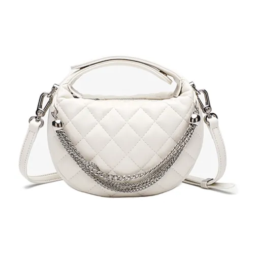 GELANNI ПУ (полиуретан) Сумка Сумка через плечо Сумка через плечо Женская Белая