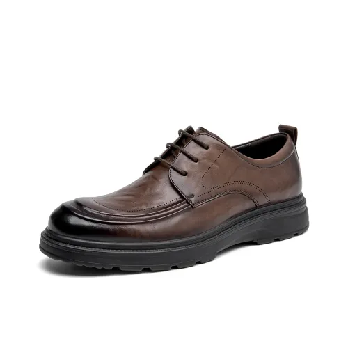 AOKANG Мужские повседневные туфли Low Top Коричневый Мужской