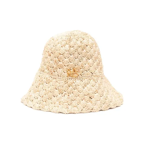 RUSLAN BAGINSKIY Солома Шляпы ведра Женские Желтый