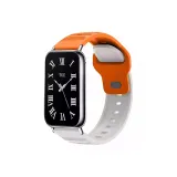 Рельефный Многоцветный Кремниевый Ремешок - Оранжевый & Звездная Сиянье