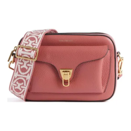 COCCINELLE GRAIN LEATHER Сумка через плечо Женская Коралловый