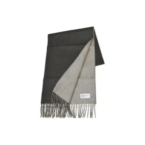JOHNSTONS OF ELGIN Кашемир Вязаные Шарфы Женские Угольный Серый
