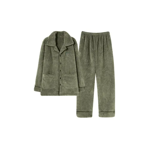 Пижамный комплект Follow The United States для мужчин светло-зеленый