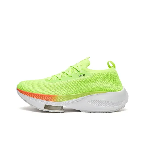 VOIT Беговые кроссовки Low Top Неоновый зеленый Унисекс