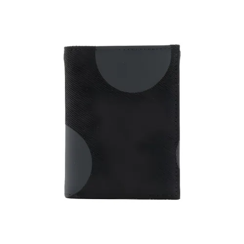CDG Хлопок Держатель для карт кошелек Стандартный Унисекс Черный