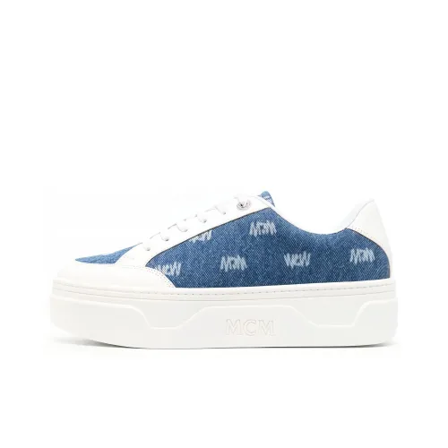 MCM Низкие кроссовки для скейтбординга женские синие