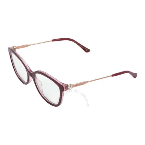 Jimmy Choo Ацетатные оправы для очков "Кошачий глаз" Женские цвет бордовый (бургунди)