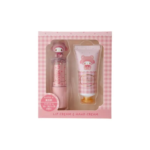 Санрио My Melody Медвежонок Наборы для ухода за телом Увлажняющий бальзам для губ 3,8 г + Крем для рук 20 г