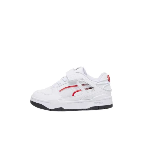 MIRACULOUS X PUMA Slipstream Low Топ Детские Скейтбординги Белый Children Возраст 3-7 лет