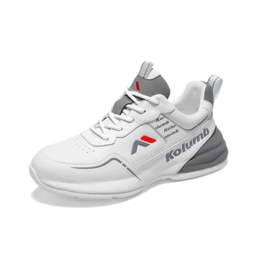KOLUMB Casual Низкий Топ Белый Серый Мужской