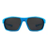 Темно-синяя рамка с серыми линзами B22