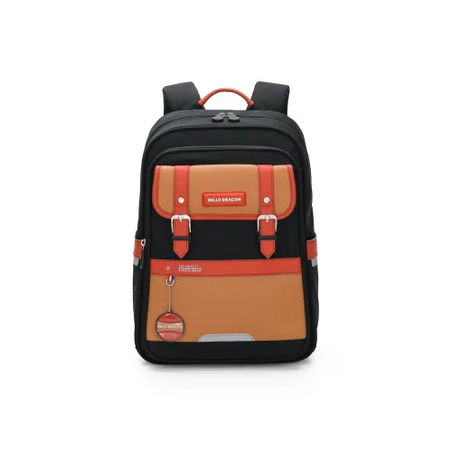 HELLO DRAGON Нейлон Студенческая Сумка Стандартная Детская Черный Темно-синий Фиолетовый