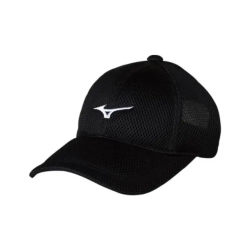 Mizuno Полиэстер Кепки Унисекс Черный