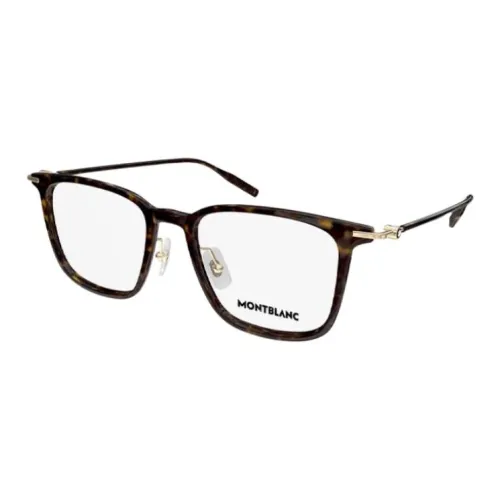 MONTBLANC Пластина And Металл Литье под давлением Прямоугольные Оправы для очков Унисекс Многоцветные
