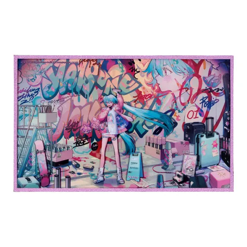 MOEYU Hatsune Miku 831 Radio Invasion Collection Miku Аниме Мерч Памятный Арт с принтами аниме